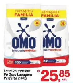 Fort Atacadista Lava Roupas em Pó Omo Lavagem Perfeita oferta