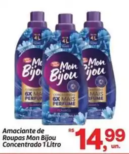 Fort Atacadista Amaciante de Roupas Mon Bijou Concentrado oferta