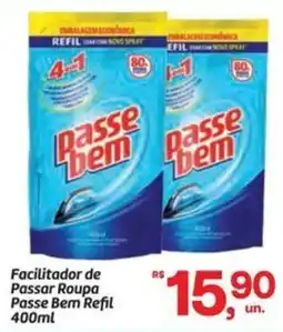 Fort Atacadista Facilitador de Passar Roupa Passe Bem Refil oferta