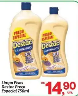 Fort Atacadista Limpa pisos destac preço especial oferta