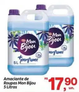 Fort Atacadista Amaciante de Roupas Mon Bijou oferta