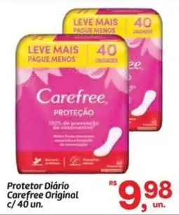 Fort Atacadista Protetor Diário Carefree Original oferta