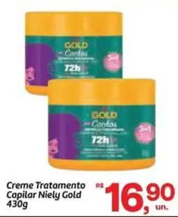 Fort Atacadista Creme Tratamento Capilar Niely Gold oferta