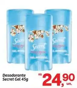Fort Atacadista Desodorante Secret Gel oferta