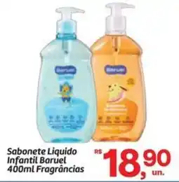 Fort Atacadista Sabonete Líquido Infantil Baruel Fragrâncias oferta