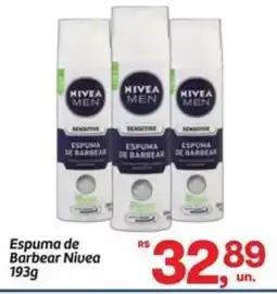 Fort Atacadista Espuma de Barbear Nivea oferta