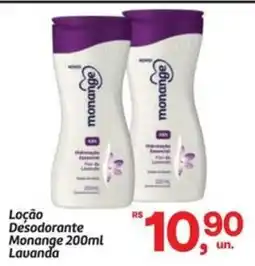Fort Atacadista Loção Desodorante Monange 200ml Lauanda oferta