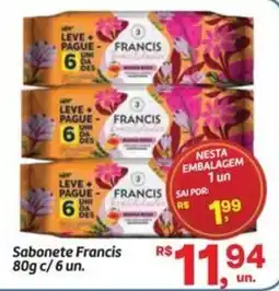 Fort Atacadista Sabonete francis oferta