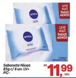 Fort Atacadista Sabonete nivea leite oferta