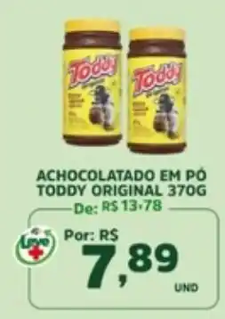 Achocolatado em pó toddy original