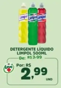 Araújo Supermercados Detergente líquido limpol oferta