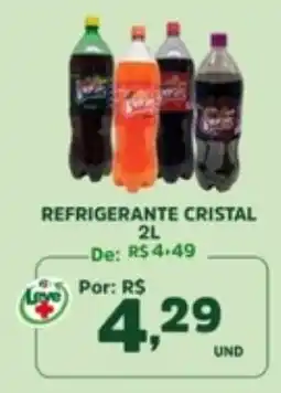 Araújo Supermercados Refrigerante cristal oferta
