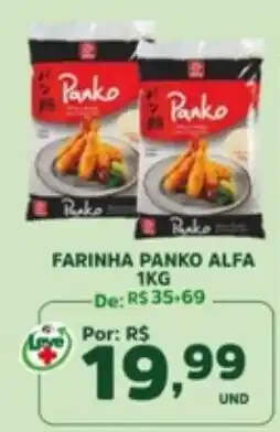 Araújo Supermercados Farinha panko alfa oferta