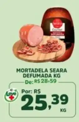 Araújo Supermercados mortadela seara defumada kg oferta