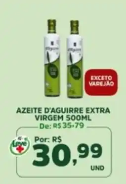 Araújo Supermercados Azeite d'aguirre extra virgem oferta
