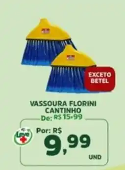 Araújo Supermercados vassoura florini cantinho oferta