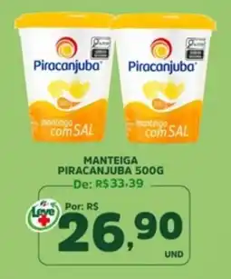 Araújo Supermercados Manteiga piracanjuba oferta