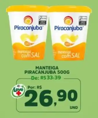 Araújo Supermercados Manteiga piracanjuba oferta