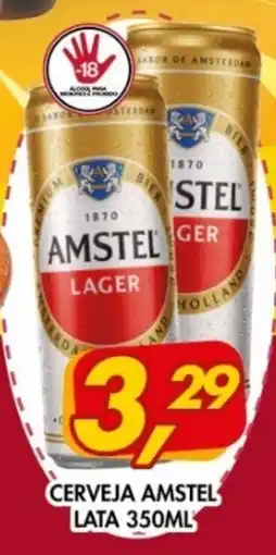 Barbosão Extra Supermercados Cerveja amstel lata 350ml oferta
