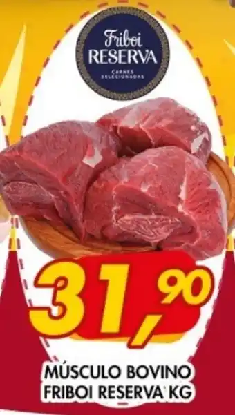 Barbosão Extra Supermercados Músculo bovino friboi reserva oferta