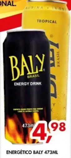 Barbosão Extra Supermercados Energético baly oferta