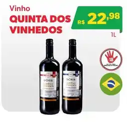 Big Bom Supermercados Vinho quinta dos vinhedos oferta