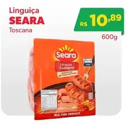 Big Bom Supermercados Linguiça seara toscana oferta