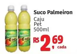Suco Palmeiron Caju Pet