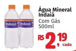 Camiño supermercados Água Mineral Indaia Com Gás oferta