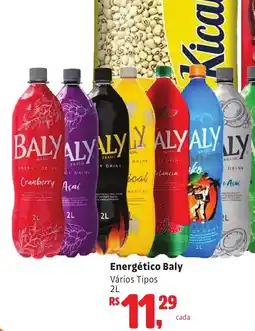 Camiño supermercados Energético Baly Vários Tipos oferta