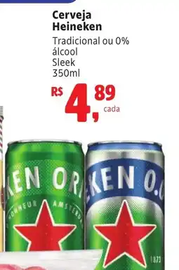Camiño supermercados Cerveja Heineken oferta