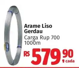 Camiño supermercados Arame Liso Gerdau oferta