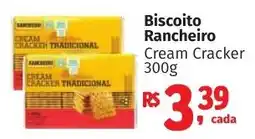 Camiño supermercados Biscoito rancheiro cream cracker oferta