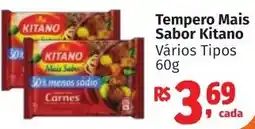 Camiño supermercados Tempero mais sabor kitano vários tipos oferta