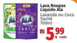 Camiño supermercados Lava Roupas Líquido Ala oferta