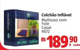 Camiño supermercados Colchão inflável multiuso com folo casal oferta