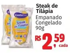 Camiño supermercados Steak de Tilápia oferta
