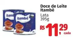 Camiño supermercados Doce de Leite Itambé oferta