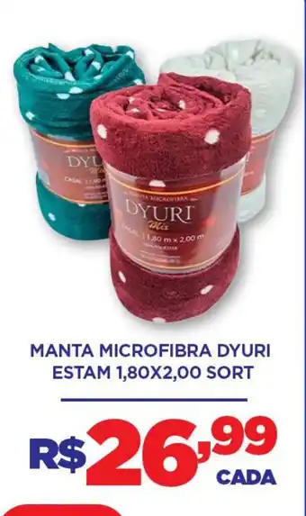 DB Supermercados Manta microfibra dyuri oferta