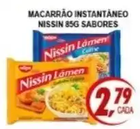 Kaçula Supermercados Macarrão instantâneo nissin 85g sabores oferta