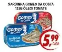Kaçula Supermercados Sardinha gomes da costa oferta
