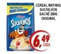 Kaçula Supermercados Cereal matinal sucrilhos sachê original oferta