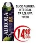 Kaçula Supermercados Suco aurora integral tp 1,5l uva tinto oferta