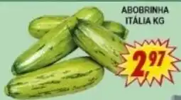 Kaçula Supermercados abobrinha itália oferta