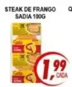Kaçula Supermercados steak de frango sadia 100g oferta