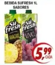 Kaçula Supermercados Bebida sufresh 1l sabores oferta