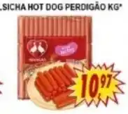 Kaçula Supermercados Sicha hot dog perdigão kg oferta