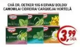 Kaçula Supermercados Chá dr. oetker 10g 6 ervas/ boldo/ camomila/ cidreira/ carqueja/ hortelã oferta