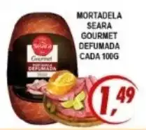 Kaçula Supermercados Mortadela seara gourmet defumada oferta