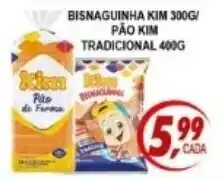 Kaçula Supermercados Pão kim tradicional oferta